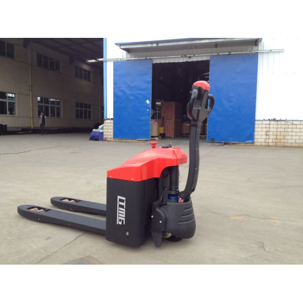 80Ah Battery Powered Pallet Truck 1150mm Fork Length 1500kg Rated Capacity