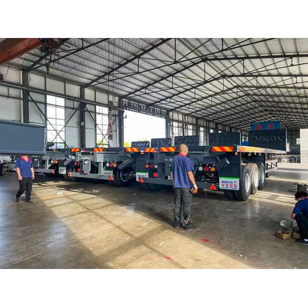 Sinotruck HOWO Cargo Truck Trailer Heavy Duty Cargo Semi Trailer