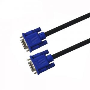 Quality 6.0mm Computer VGA Monitor Cables Hdmi To Vga Cable Braid Shielding wholesale