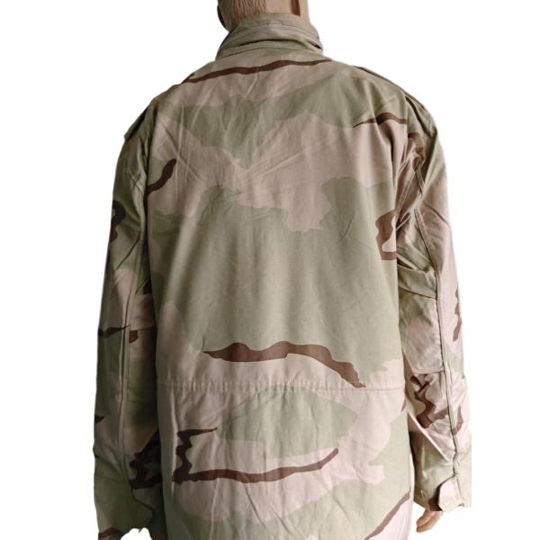 Durable Camo Battlefield Jacket With Stand Up Collar Warm Waterproof Camouflage Hooded Cotton Padded Military Jacket