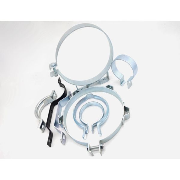 Standard 2 Inch 5/16" Stainless Steel Exhaust U Bolt Clamps