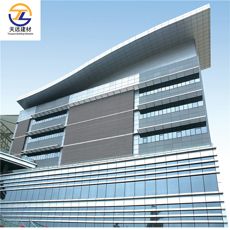 Aluminum Cabinet Sheet ACP 4mm Interior Metal Wall Cladding With Black Groove/T-Shaped Carrier System