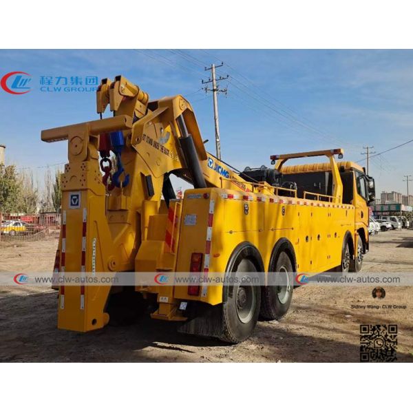 Shacman 8x4 371HP 30 - 60 ton Wrecker Towing Truck