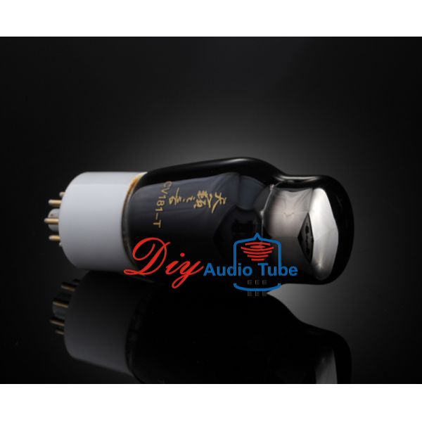 Long Lifetime Electronic Vacuum Tube Gold Coated Pins CV181 Tube Series CV181-T