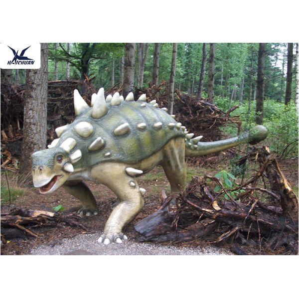 Attractive Large Size Lifelike Dinosaur Model Interactive Movement In Shopping Mall