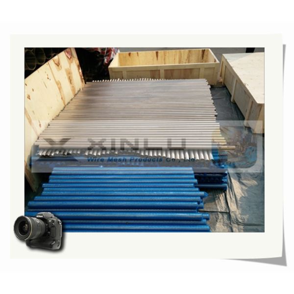 DN60 Well Screen Pipe Fine 50 Micron Slotted Screen Pipe For Beverage