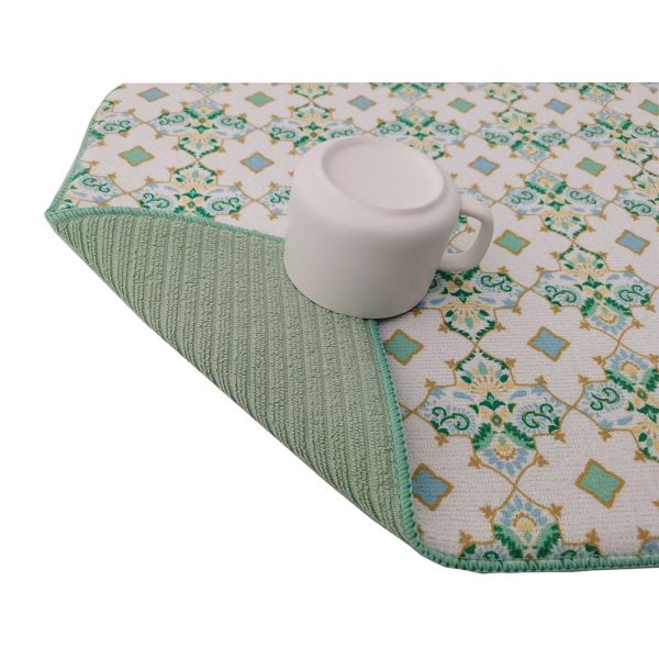 Dish Drying Mat Kitchen Sink Drainer Microfiber Cushion Pad Tableware Absorbent Kitchen