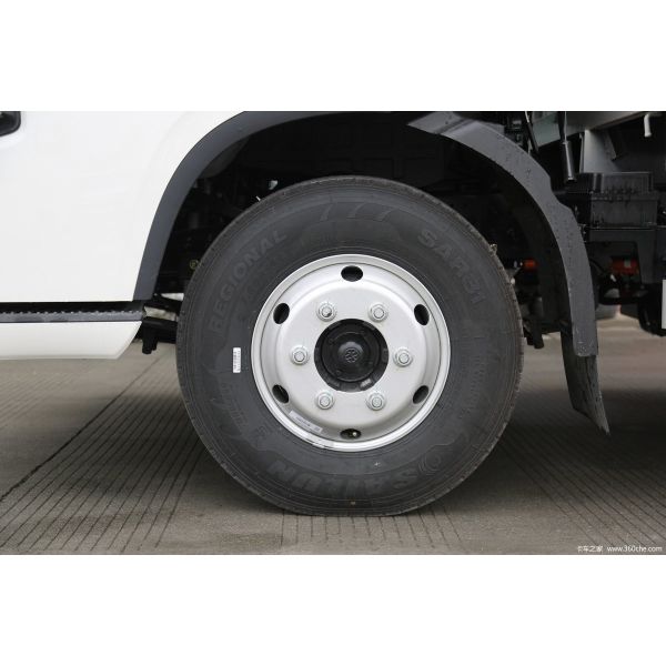 Pure Electric Truck Geely 4*2 Drive Mode Light Truck 1.2 Tons Doule Rear Tires