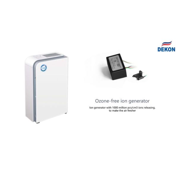 DEKON AIR PURILIZER P30B=air purifier and air sterilizer combined unit with PM2.5 display design