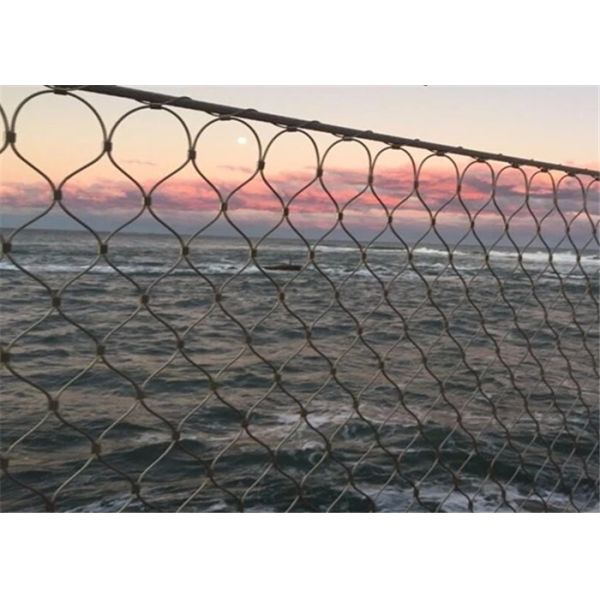 Flexible Stainless Steel Rope Wire Mesh For Fencing