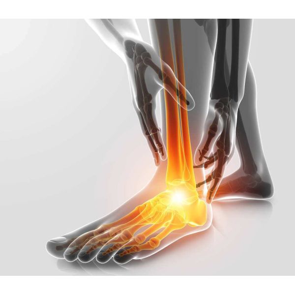 Breathable Feet Sleeve with Adjustable Strap Ankle Support for Men & Women