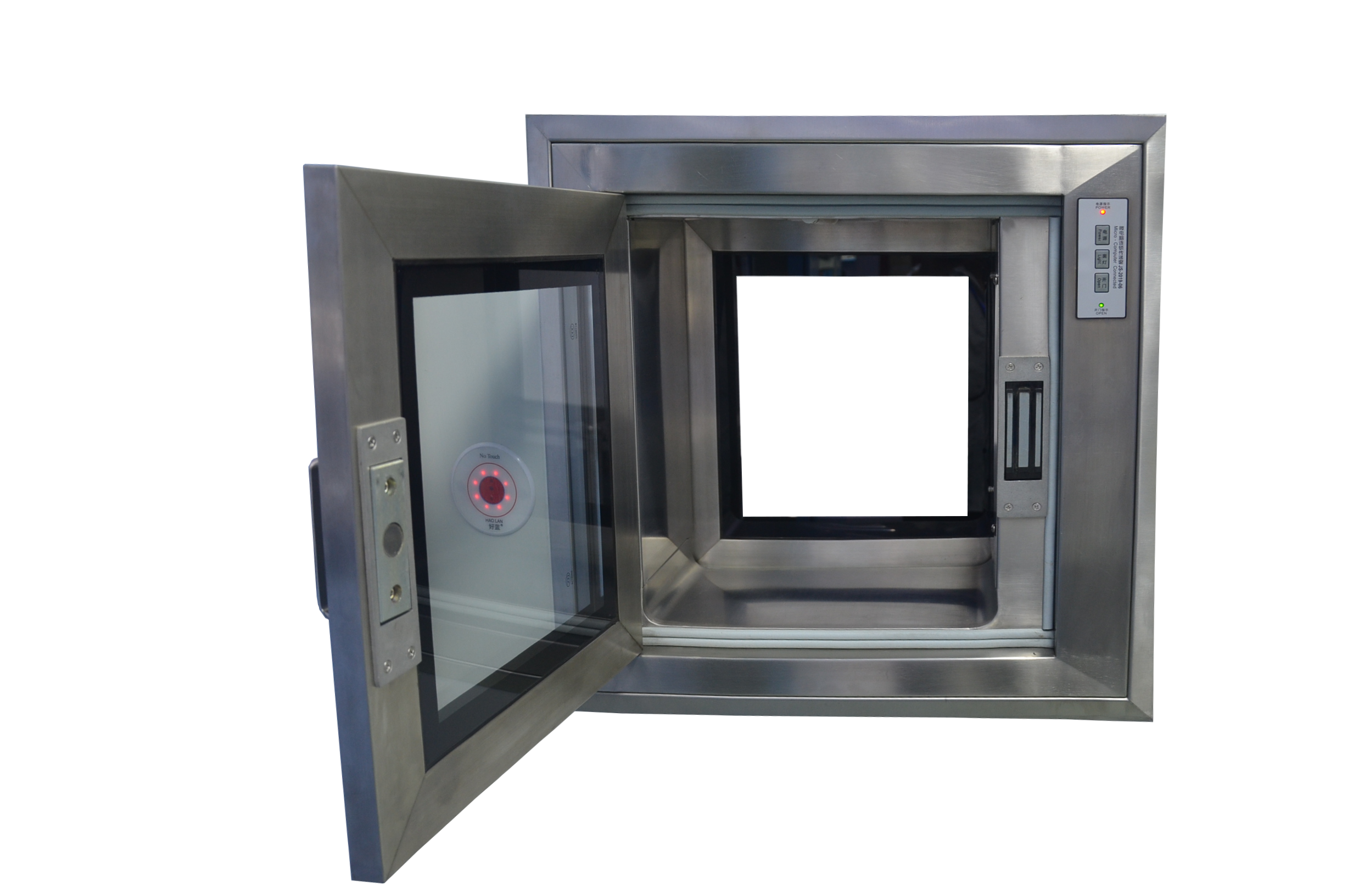 Steel Coated Stainless Steel Pass Box 400MM 500MM 600MM SS Pass Box