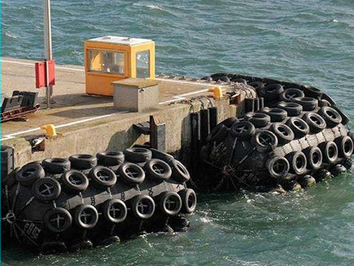 Aircraft Tire Chain Net Pneumatic Rubber Fenders ISO17357 Yokohama Fenders