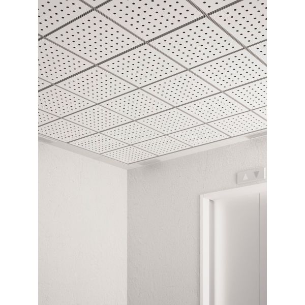 Metal Aluminium Perforated Ceiling Tiles Decorative Wpc Cladding Panel