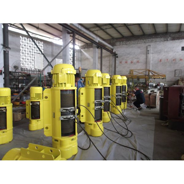 Easy Operation Lightweight 8m/min Speed Electric Wire Rope Hoist with Advanced Technique