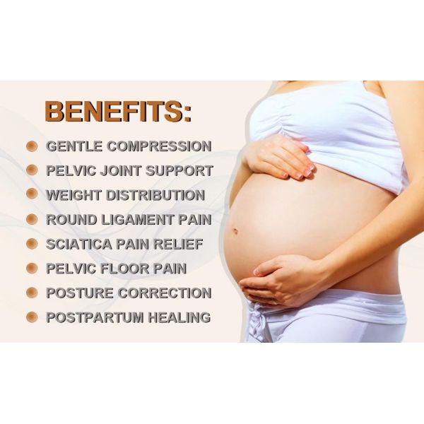 OEM Neoprene 4XL Maternity Pregnant Belly Belt ISO9001 Back Support Girdle