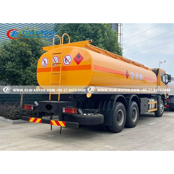 Faw 340HP Crude Oil Fuel Tanker Truck 18cbm ADR Certificated For Pakistan Namibia Market