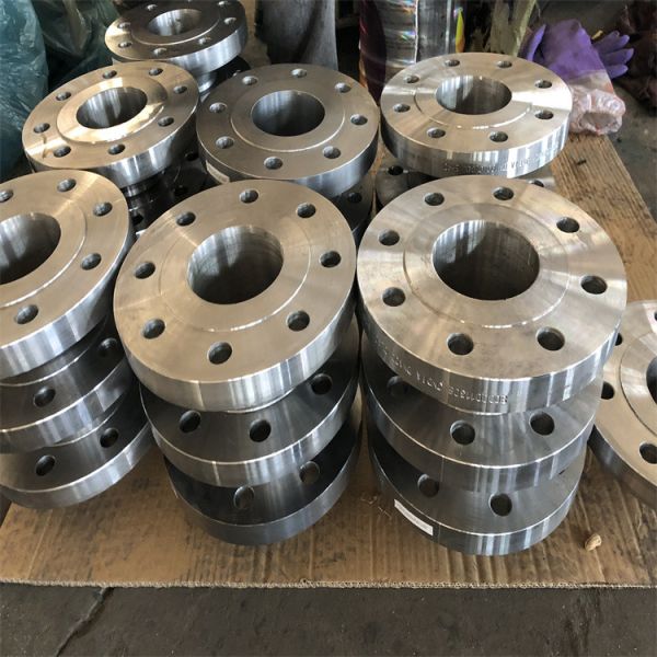 Slip On Din2573 Steel Plate Flanges 2500lb Heat Treatment