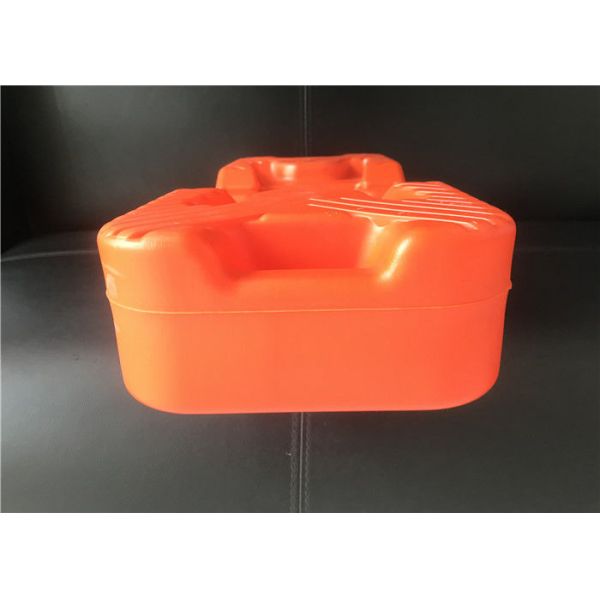 620mm x 230mm x 130mm parallel hole temporary fence HDPE foot UV finished