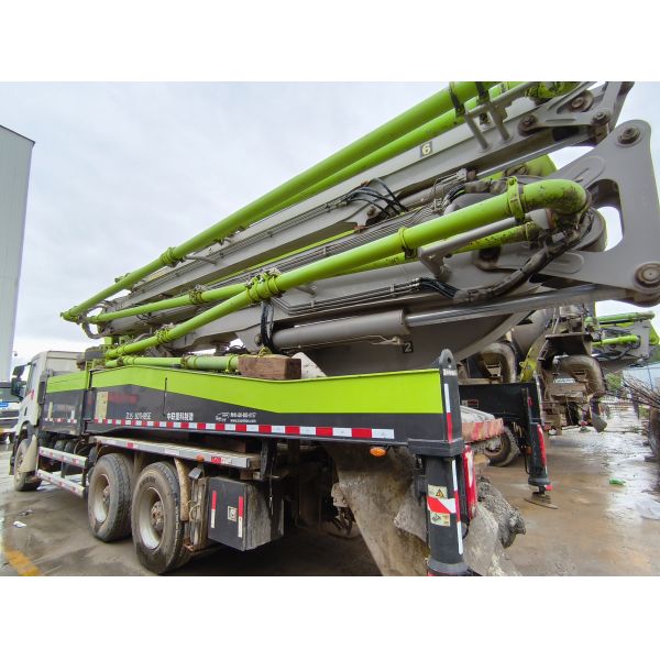 2020 Zoomlion 52M Concrete Pump Truck Scania Chassis Used 52 Meters Beton Pump Truck