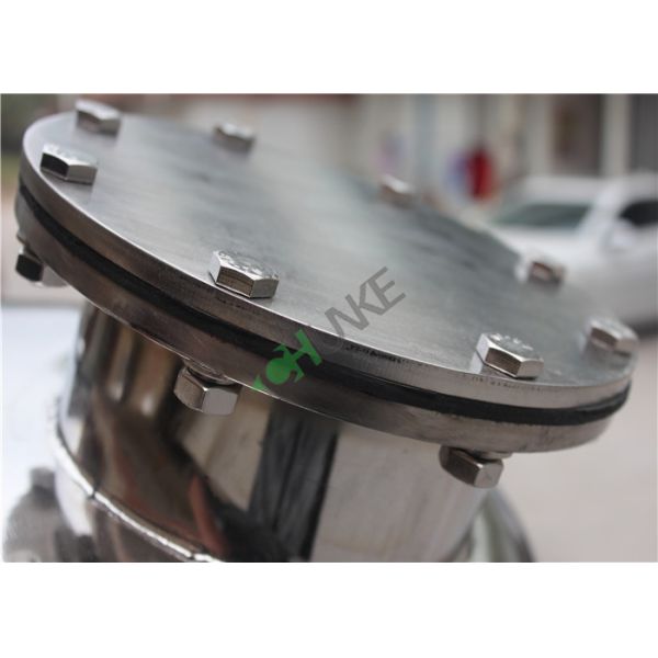 Mechanical Fluid Filtration Stainless Steel Cartridge Filter Housing 0.05mPa-0.6 MPa