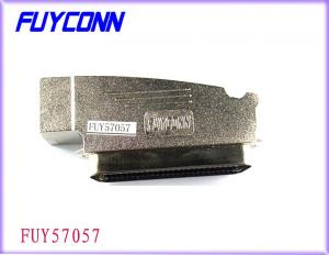 Quality Amphenol 957 100 Pin Centronics Connector Male Plug IDC Type With Zinc Cover wholesale