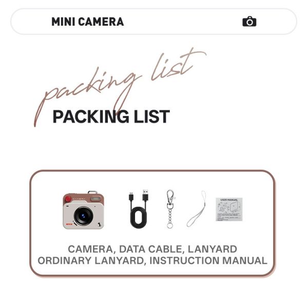 Y6000 Mini Camera in use