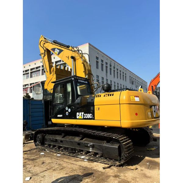 30tons Used Cat 330c 330cl Excavator Heavy Duty Equipment Bucket Capacity 1.7 M³