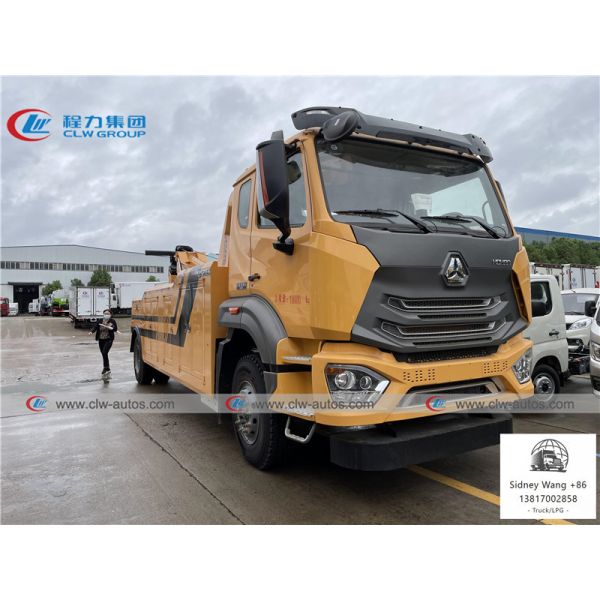 SINOTRUK HOWO 4X2 10T Conjoint Wrecker Towing Truck