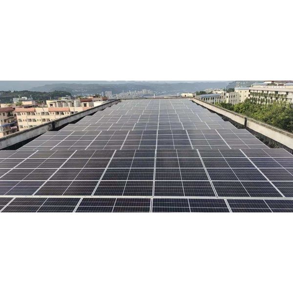 Aluminum On House Roof Solar Mounting System , Poly Solar PV Roof Mounting Systems