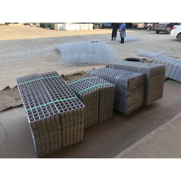 Galfan Welded Gabion Mesh Hot Dipped Galvanized Gabion Basket Retaining Wall