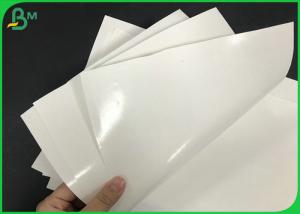 Quality PE Gloss / Matt coated 30g - 400g White kraft paper board for Wrapping Eatables wholesale