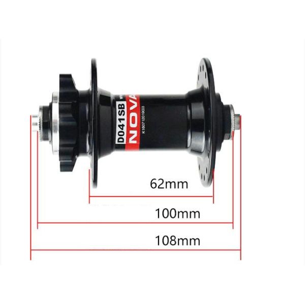 Novatec Hubs D041SB Disc Brake MTB Alimunum&Steel Material24/28/32/36h Red Black White Silver Blue Gold Colors