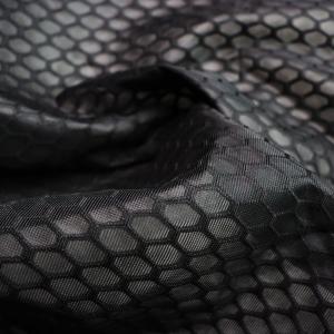Quality 100% Polyester Mesh Fabric Knitted Airmesh Breathable Spacer Mesh Fine Black Mesh Fabric wholesale