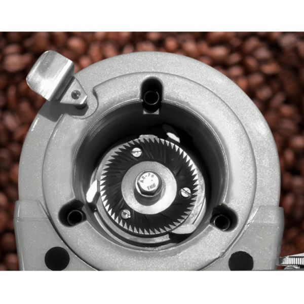 64mm Flat Burr Electric Commercial Turkish Coffee Grinder Aluminum Alloy Material