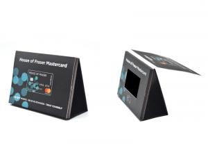 China 7 inch LCD video in print brochure,A froame video brochure with back stand video calendar on sale