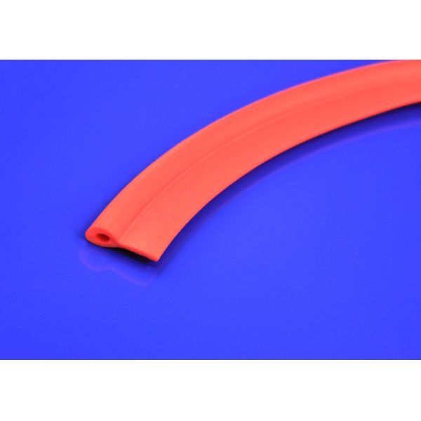 Ecofriendly Edge Guard Silicone Foam Strip , Soft Silicone Rubber Window Seal