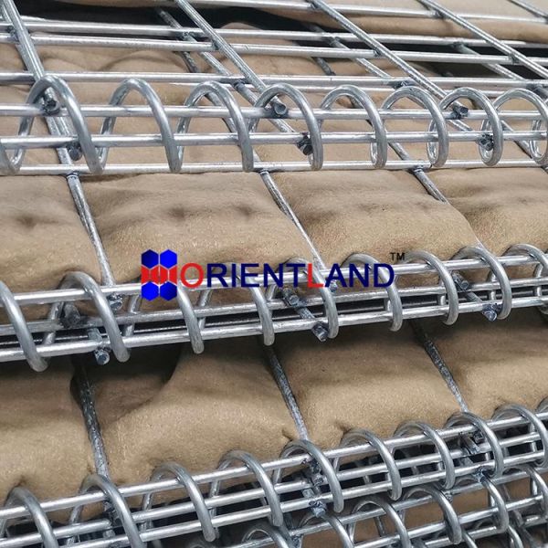 2.13m Galfan Wire Expeditionary Protective Defensive Barrier Units Mil 10