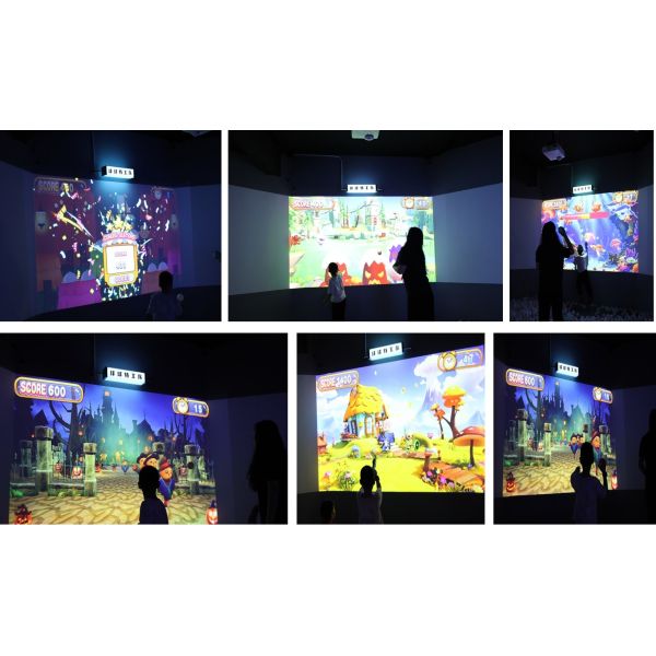 3800 Lumens Dynamic Projector Interactive Wall Games For Entertainment