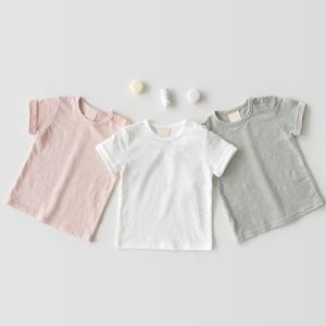 Kids Cotton Tshirt Children Boys Shirts Summer Girl T Shirt Baby Boy T Shirt