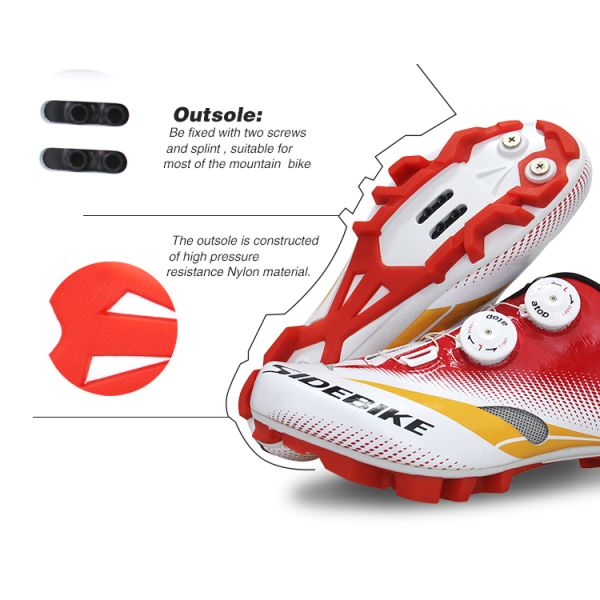 Custom Carbon Cycling Shoes Bright Color Printed Low Wind Resistance EVA Insole
