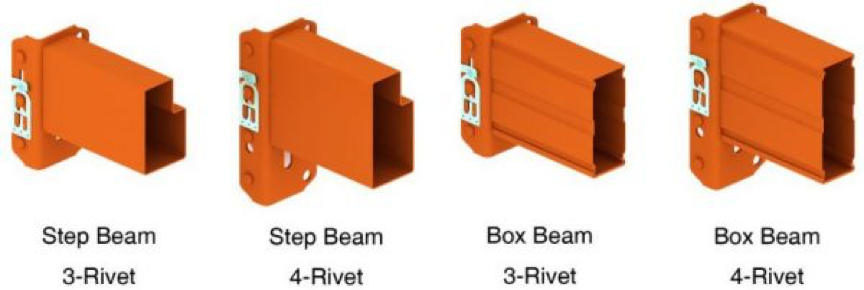 Warehouse Pallet Rack Shelving With Galvanized Wire Mesh Decks For Storage