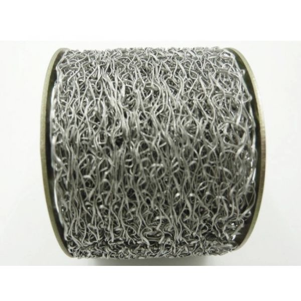 SS304 SS316 Compressed Knitted Wire Mesh Gaskets For Shock Absorption