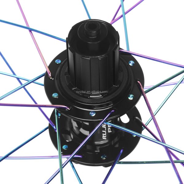 UD Finish 20" Bike Wheel Set Disc Brakes 406 451 120 Rings Side Mounted Hub P8 Modification Aluminum Alloy