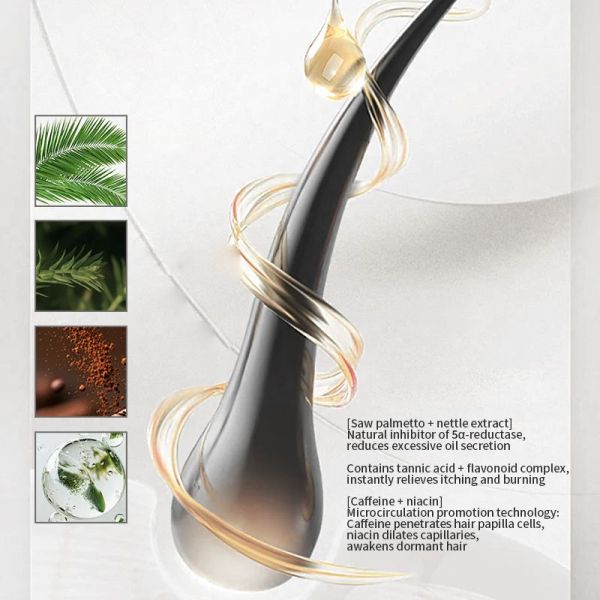 Anti Itching Plant Extract Salicylic Acid Hair Cleans Deep Follicle Cleanser Oil Control Essence