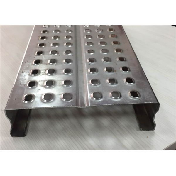 High Speed Sheet Roll Forming Machine , Walk Board Sheet Metal Forming Equipment