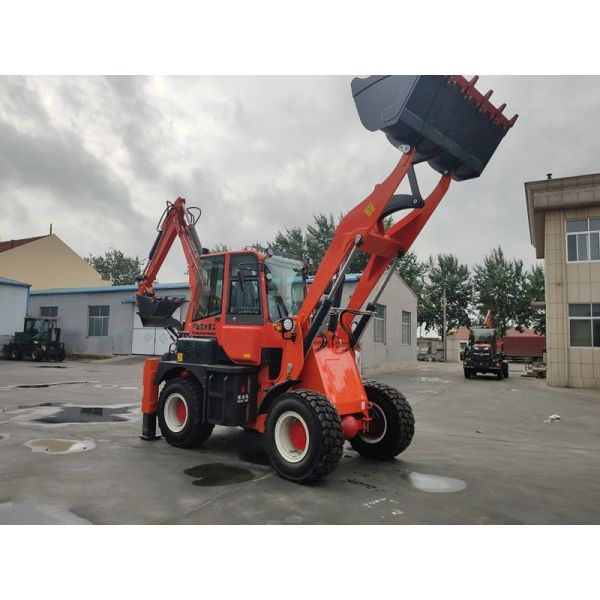 4x4 Backhoe Loader 8ton Backhoe 79kW Engine Backhoe With Quick Coupler Multifunction Backhoe