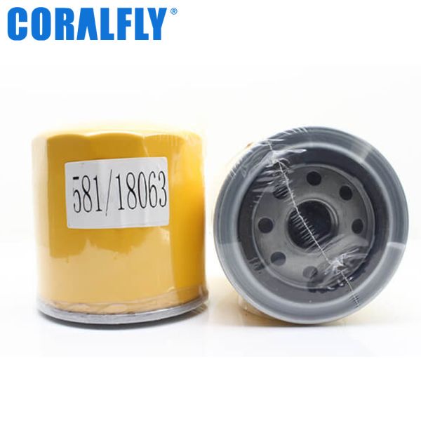 Standard Size 581 18063 JCB Oil Filter For Diesel Engine