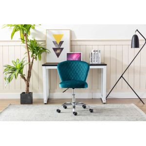 Quality Computer Chair Task Chair Home Executive Desk Chair-Teal wholesale