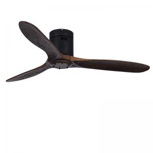 Quality Triple Hanging Ceiling Fan With Light 52 3 Blade Ceiling Fan wholesale